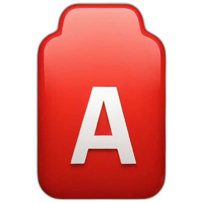exclamation mark red emoji