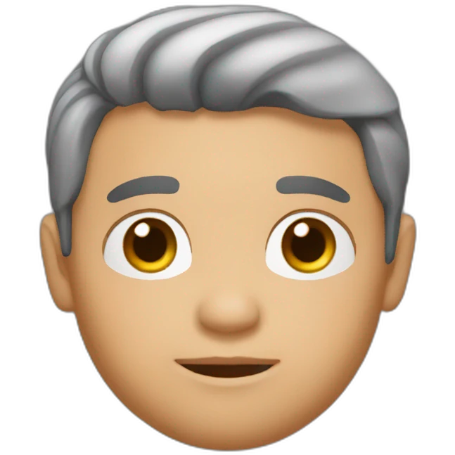 Gordito cabello rojo emoji