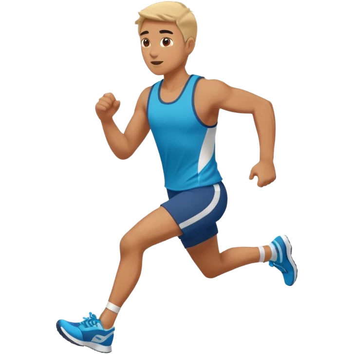 Person running emoji