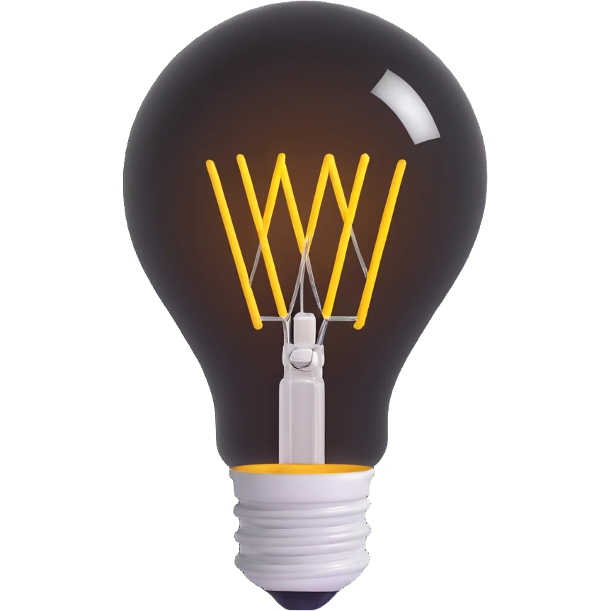 Bulb emoji