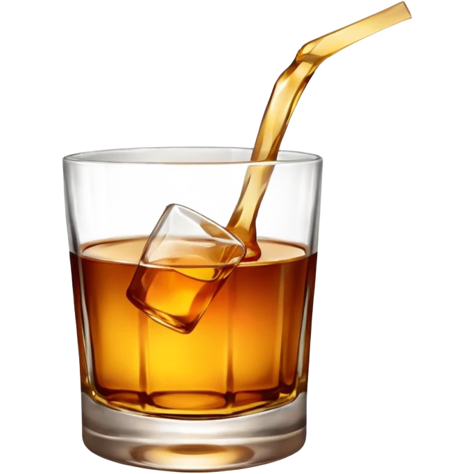 glass of whiskey emoji