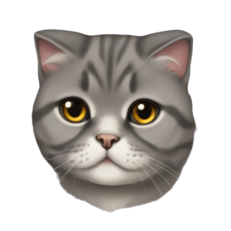 scottish fold cat emoji
