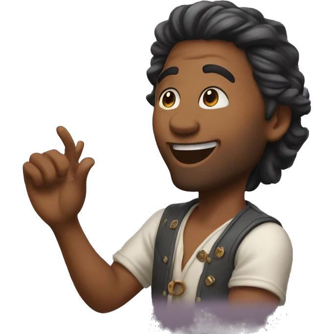 Touch The magic spot emoji