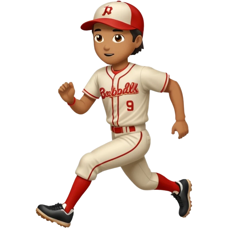 baseball player running emoji