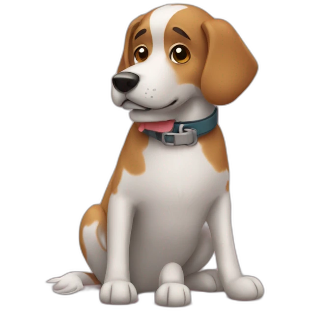 Dog sitter emoji