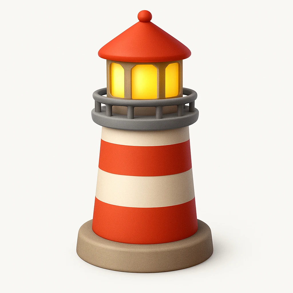lighthouse emoji
