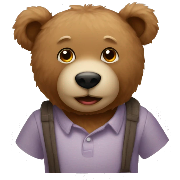 Teddy bear emoji