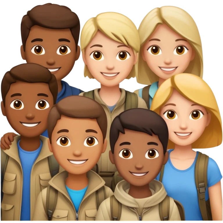 Crie viajantes emoji