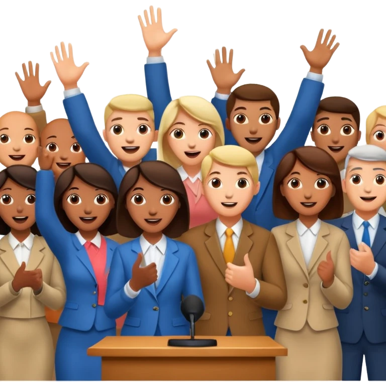 Auction bidding emoji