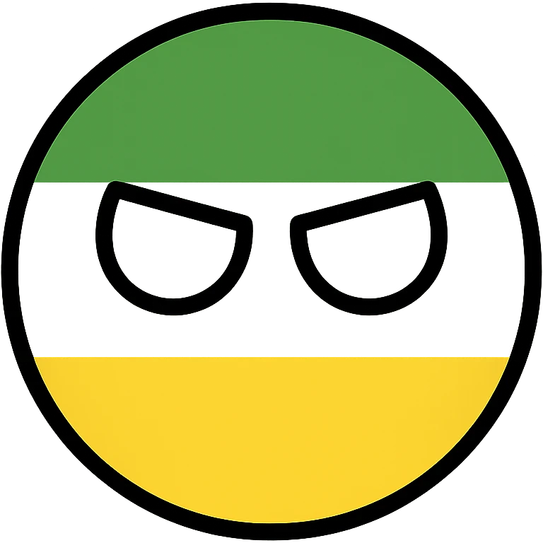 countyball with Al-Andalus empire flag emoji