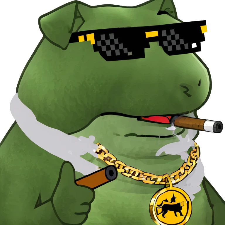 Samoyed fluffy dog riding in a Lamborghini countable smoking a cigar emoji