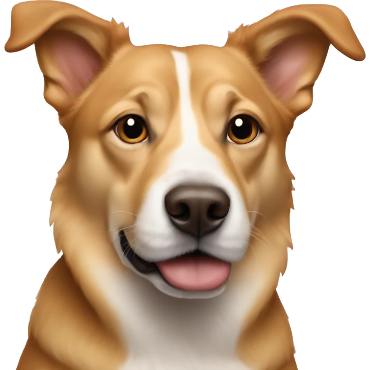 Elon musk as a dog emoji