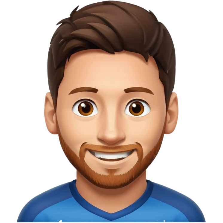 Un emojin de messi emoji