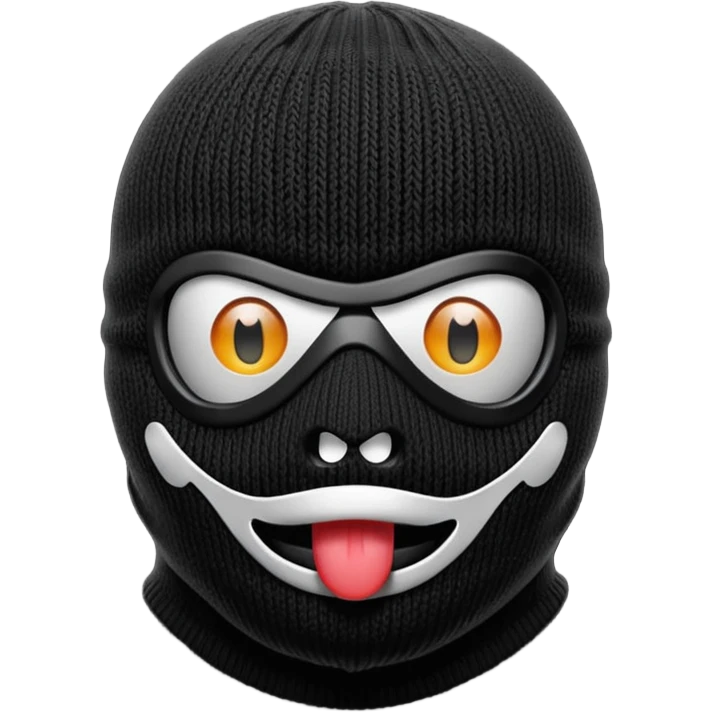 ski mask emoji