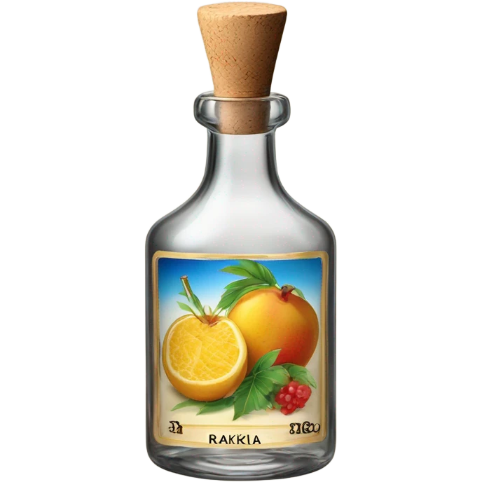 Rakija bottle emoji