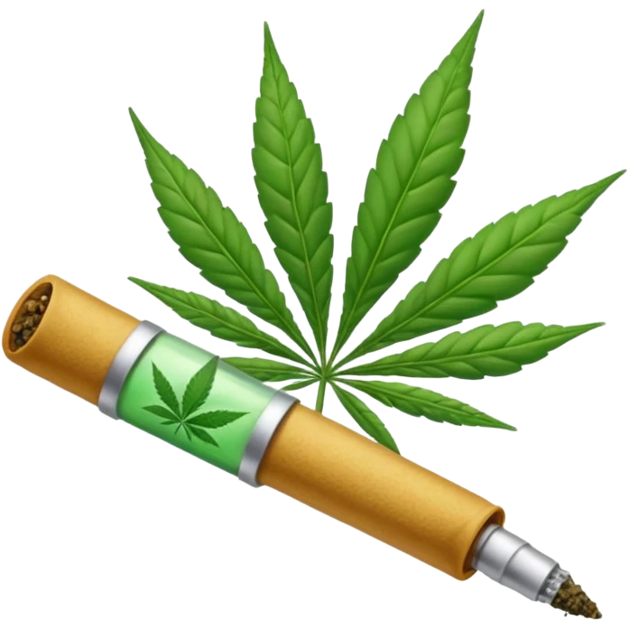 Weed joint emoji