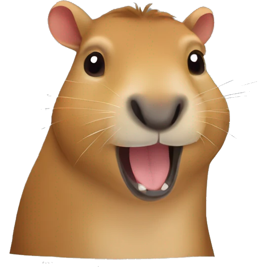 Thumbs up capybara emoji