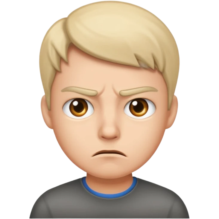 Person in annoyed  emoji