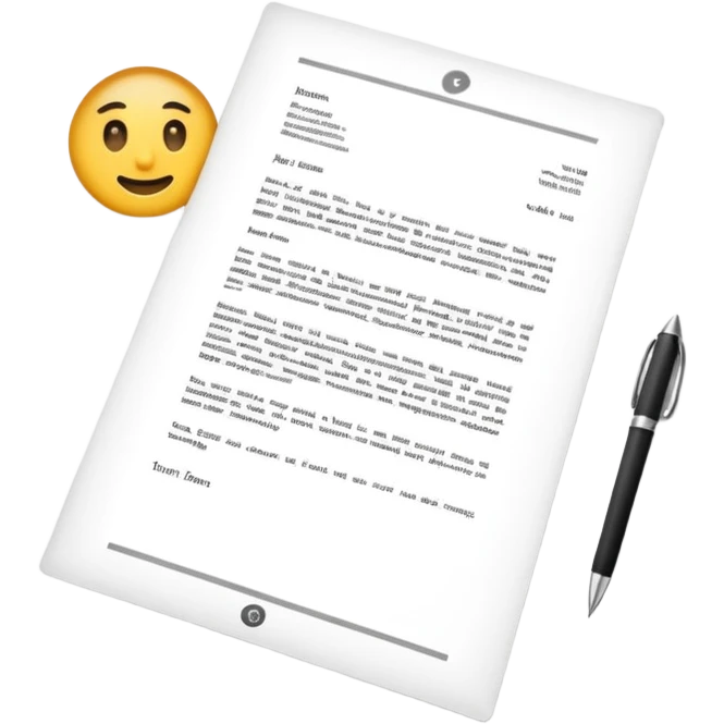 resume letter emoji
