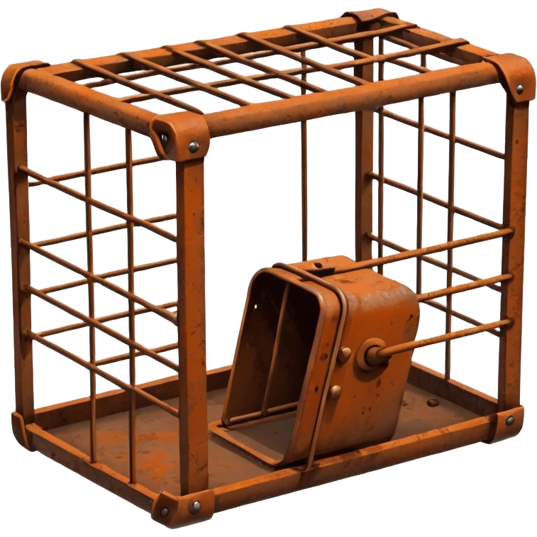 Cage trap emoji