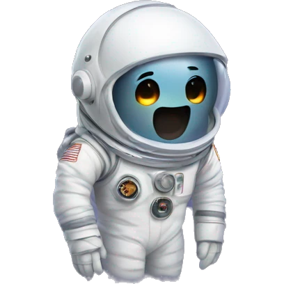 Ghost Astronaut  emoji