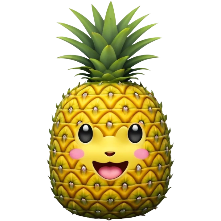 Pineapple labubu emoji