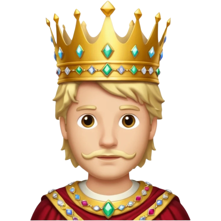 Make it based off a king emoji