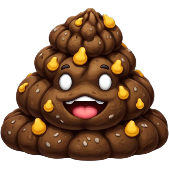 Pirate poop emoji
