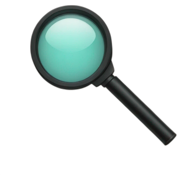 magnifier emoji