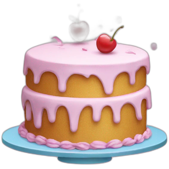 dancing cake emoji