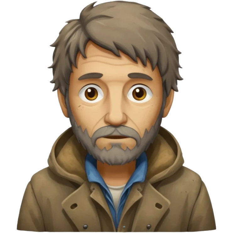 Homeless emoji