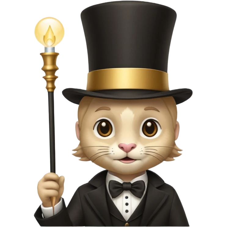 magician animal emoji