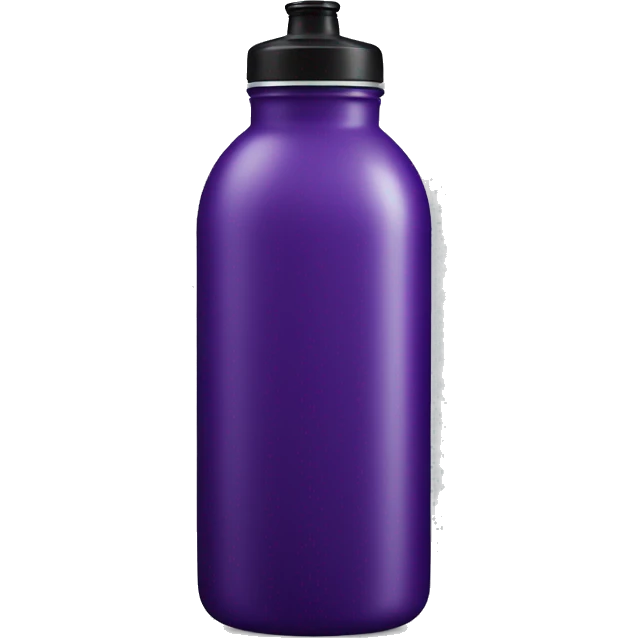 Dark purple water bottle emoji