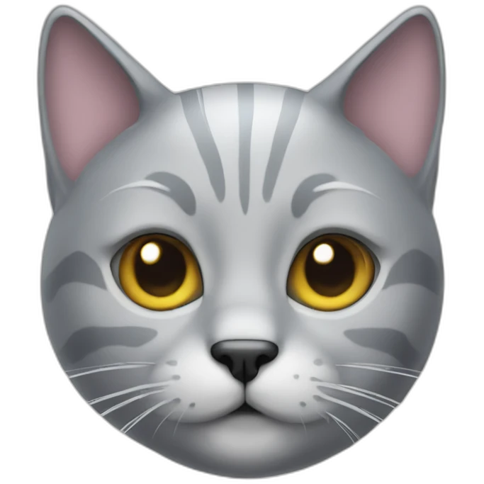 silver cat emoji