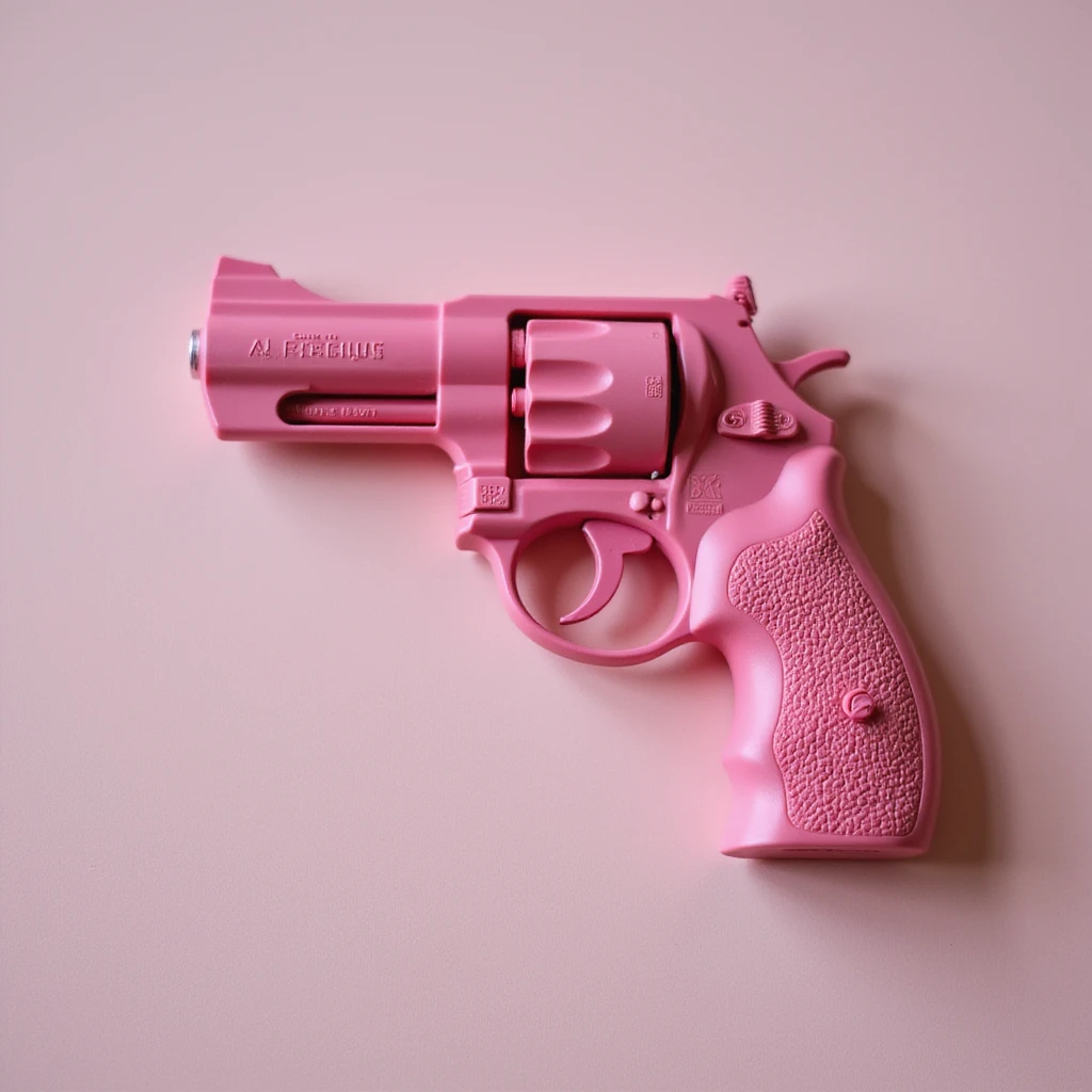 Pink heart pistol emoji