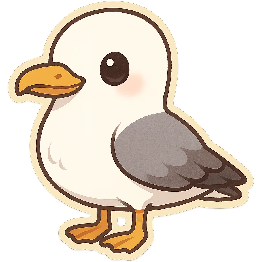 一只海鸥 emoji