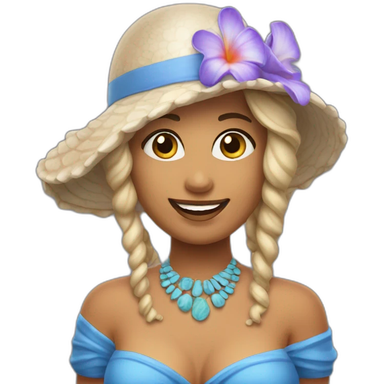 she sells seashells by the seashore emoji