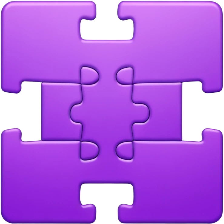 purple puzzel  emoji