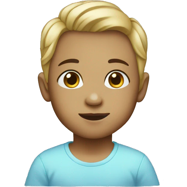 Baby blue emoji