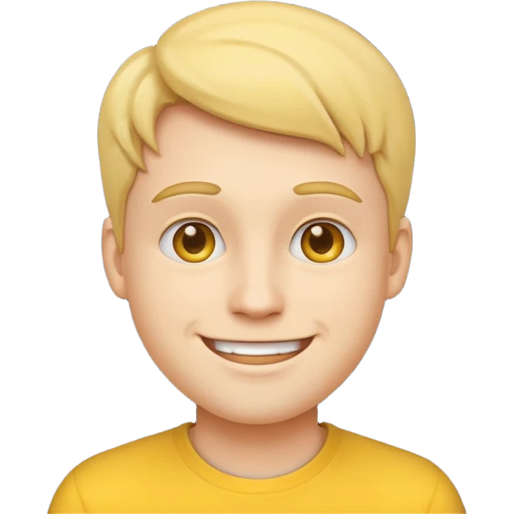 create young man emoji emoji