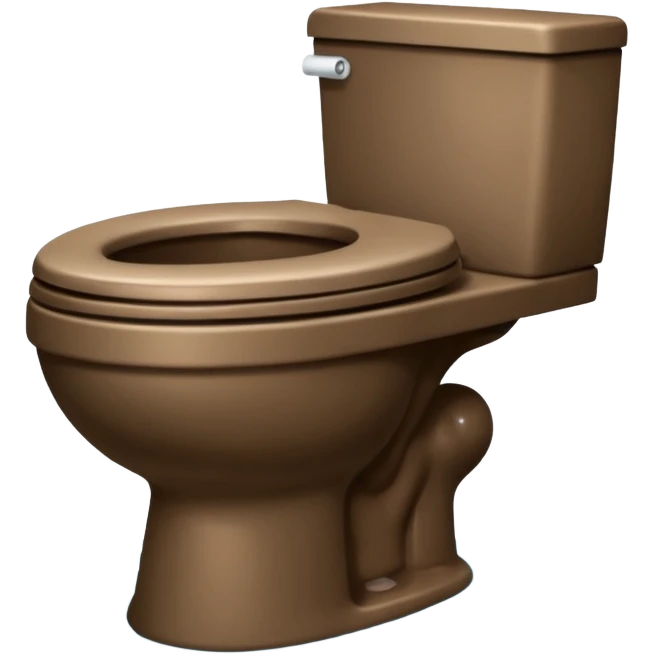 Sibidi toilet with a head inside the water  emoji