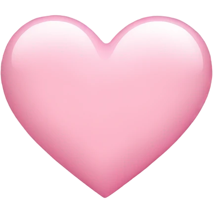 Light pink heart with sparkles  emoji