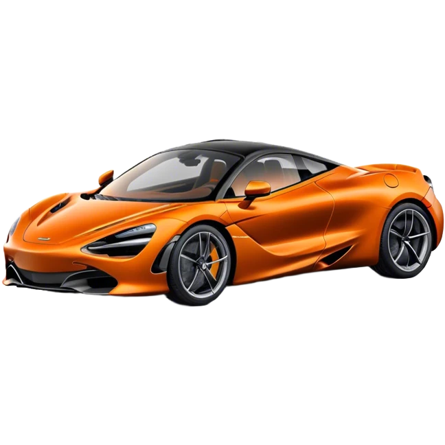 McLaren 720S - McLaren (Model Year: 2021) (Iconic colour: Orange) emoji