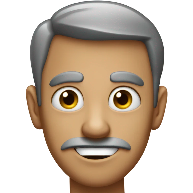 Surprised person but evil  emoji