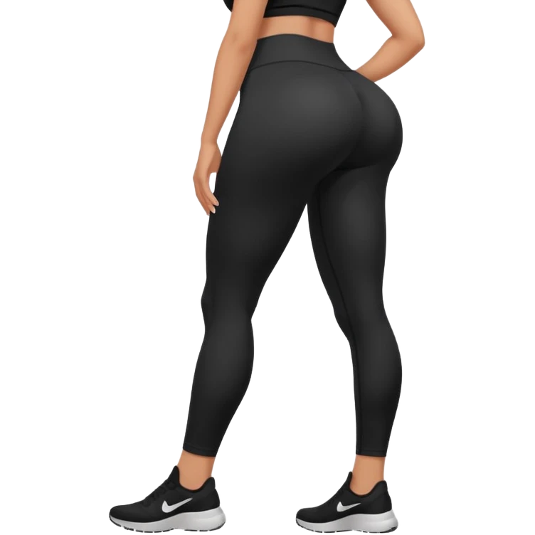 Huge booty Leggings emoji