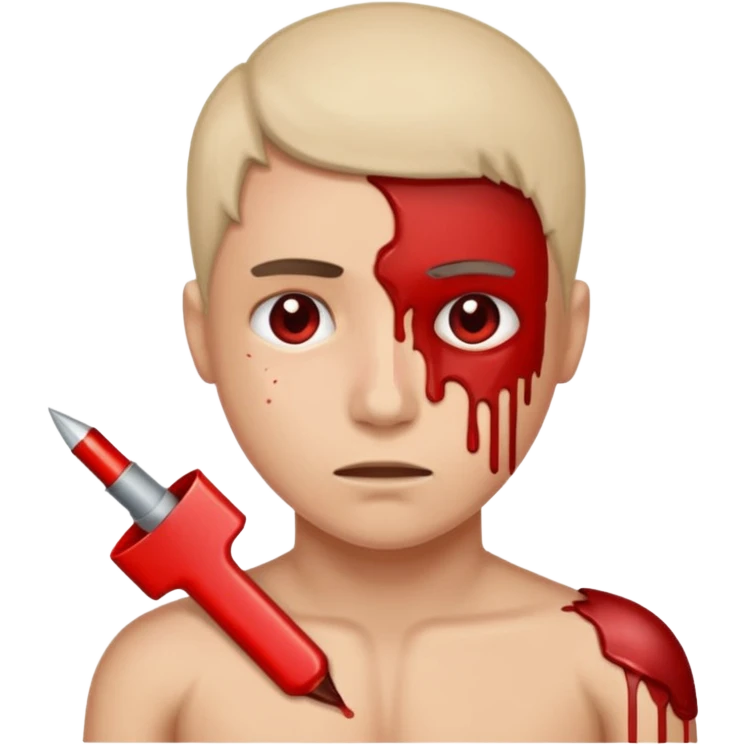 taliban shoulder with gunshot wound to the head emoji