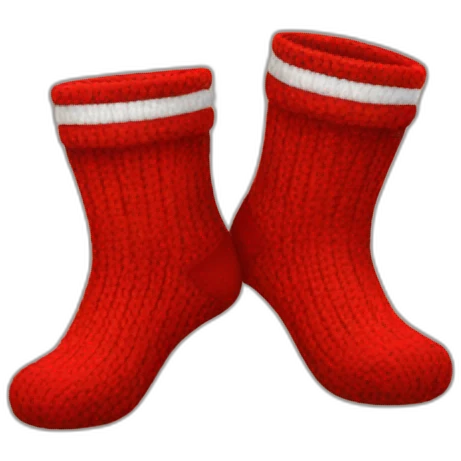 Combative Red socks emoji