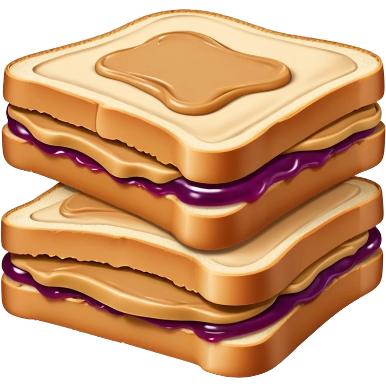 Peanut jelly sandwich  emoji