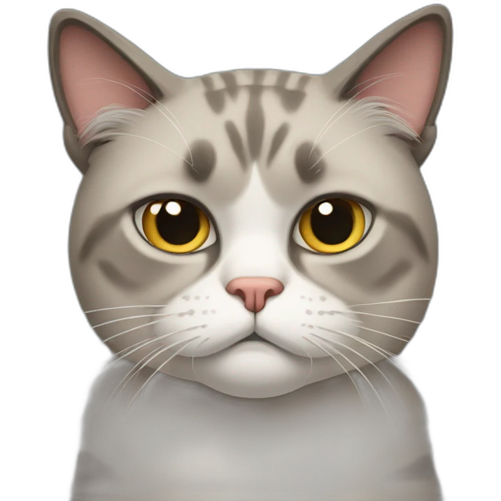 grumpy old cat emoji