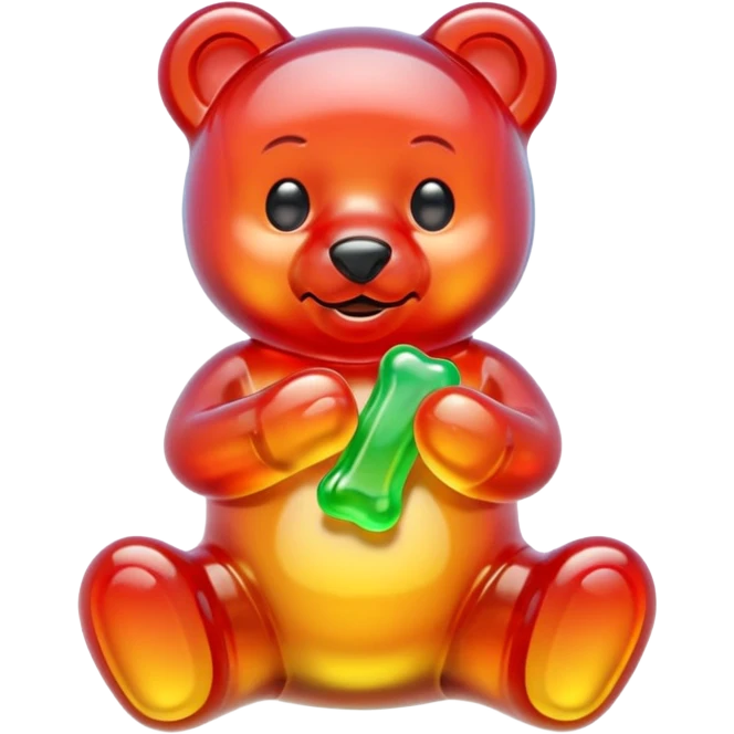create gummy bear emoji emoji